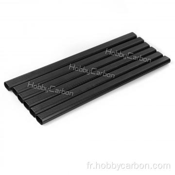 Tubes en fibre de carbone 3k tuyaux CFRP pour Octocopter